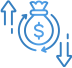 ícone Aumento /<br>Redução de Capital